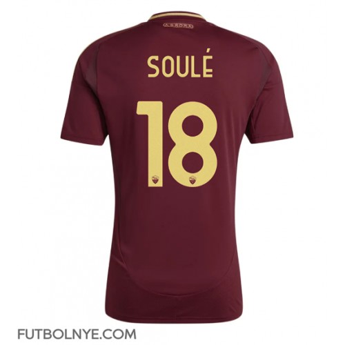 Camiseta AS Roma Matias Soule #18 Primera Equipación 2024-25 manga corta